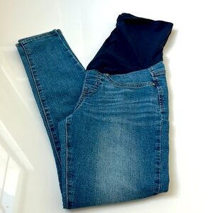 Maternity denim skinny jeans